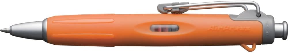 Ручка шариковая автомат Tombow AIRPRESS 0,7 мм, цвет черный, корпус оранжевый