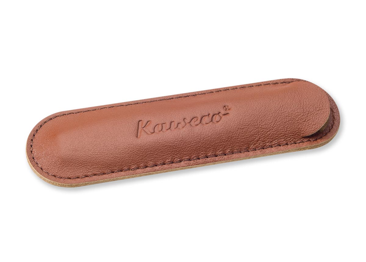 Чехол для ручек Kaweco ECO Brandy для 1 ручки Sport кожаный, коричневый KW10001668 - фото 1