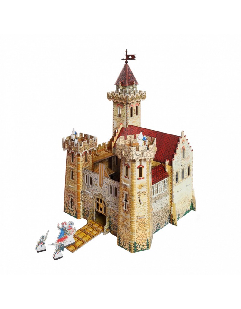 Рыцарский замок из картона | форум Babyblog