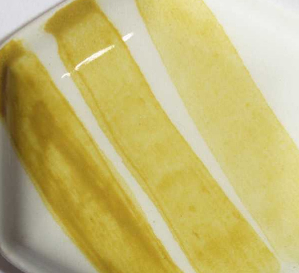Подглазурная майоликовая краска 200 г, цвет желтый S-0850-25 - фото 1