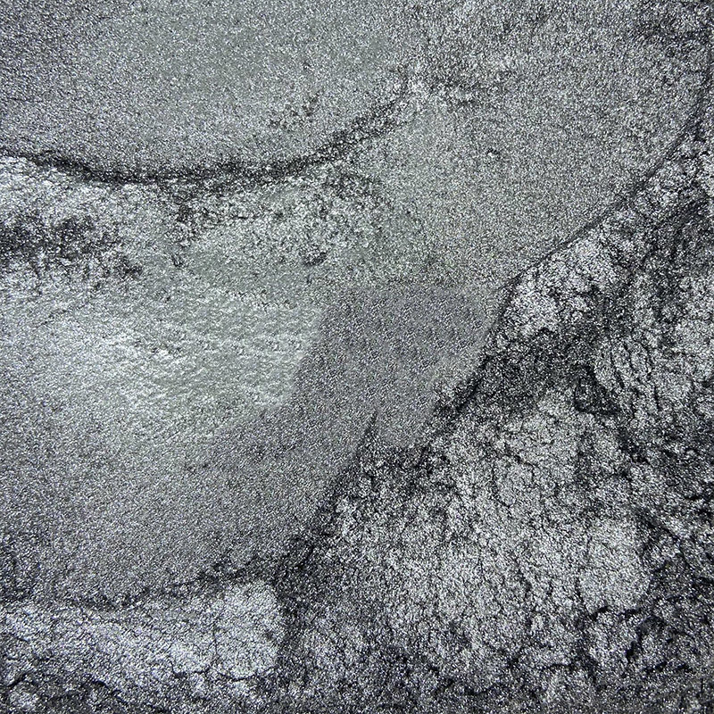 Перламутровый пигмент для смолы ResinArt - мокрый асфальт 20 мл застывающие фигурки из эпоксидной смолы ёлочка в пакете