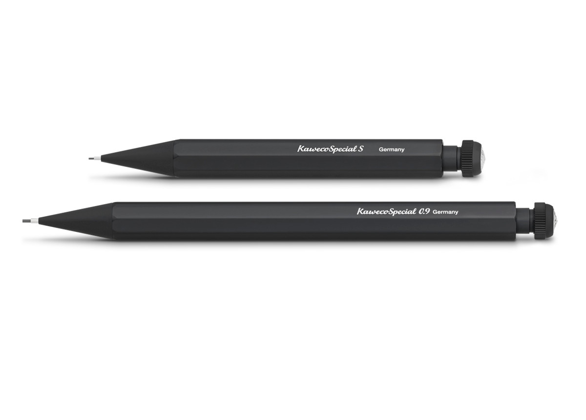 Карандаш механический Kaweco Special, корпус черный с ластиком ручка роллер kaweco perkeo breezy teal 0 7 мм корпус бирюзовый