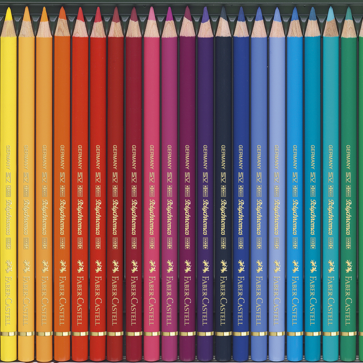 Faber-Castell : Pitt Pastel Pencil : Metal Tin Set of 36