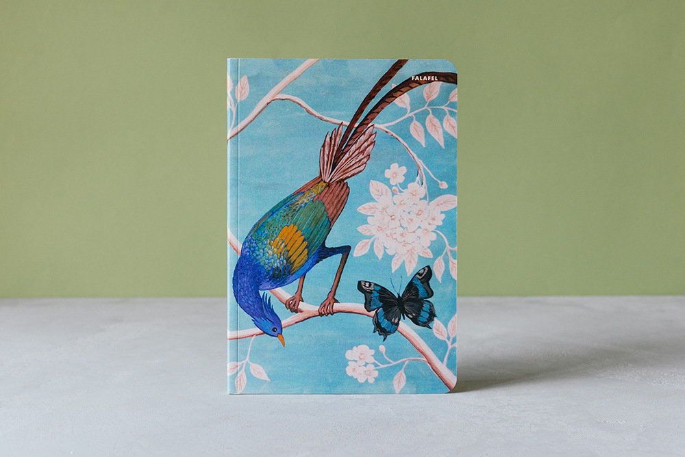 Блокнот FALAFEL BOOKS А5 Birds of paradise, 40л, 80г, без линовки открытка in books we trust