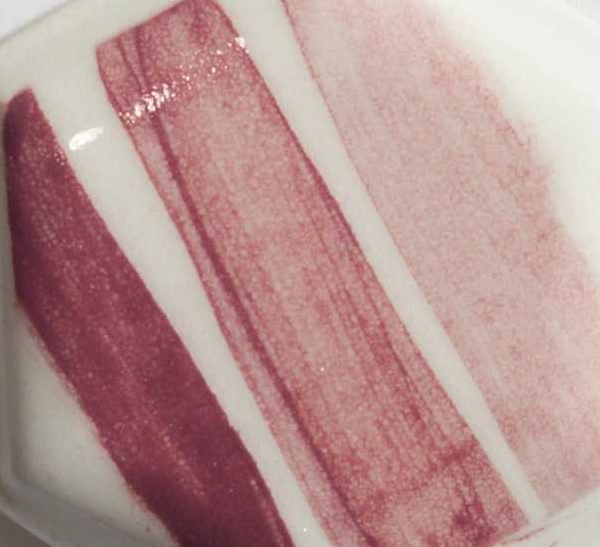 Подглазурная майоликовая краска 50 г, цвет вишнево-красный S-0850-07 - фото 1