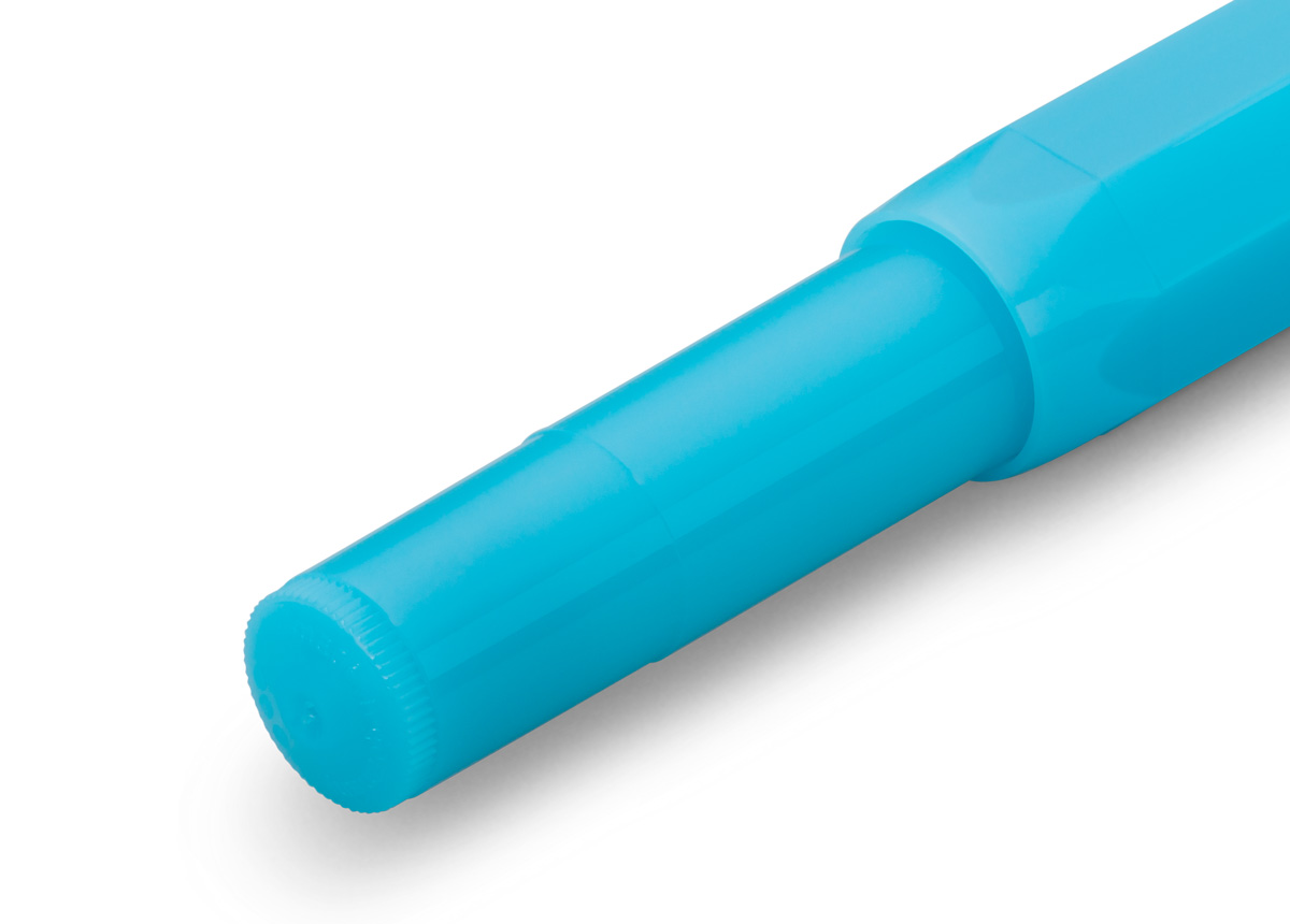 Ручка перьевая Kaweco CLASSIC FROSTED Sport EF 0,5 мм, чернила синие, корпус светло-черничный KW10001875 - фото 3