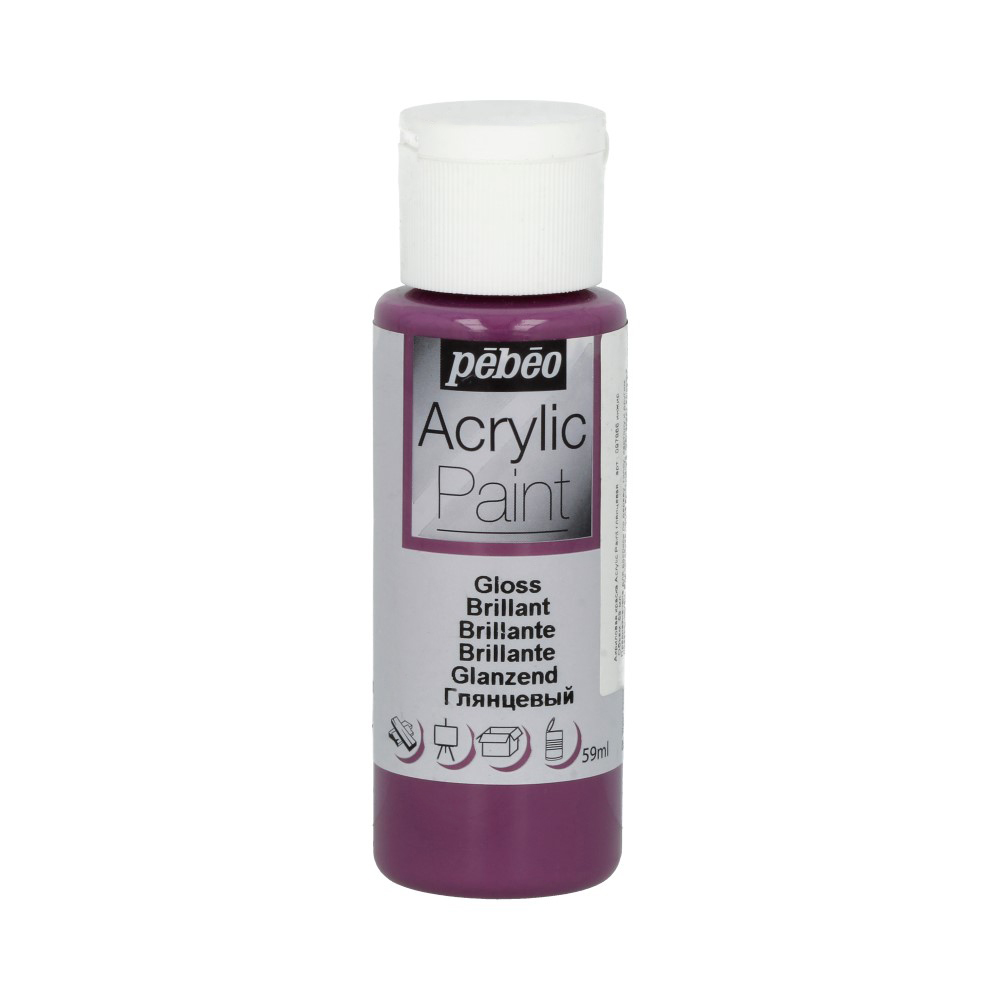 Акрил для декора Pebeo Acrylic Paint 59 мл глянцевый инжир 419₽