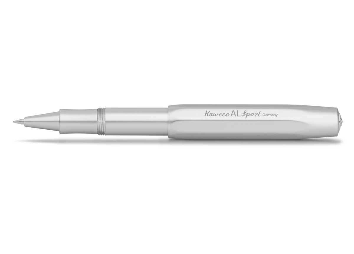 Ручка-роллерKAWECO AL Sport 0,7 мм, корпус серебристый KW10000716