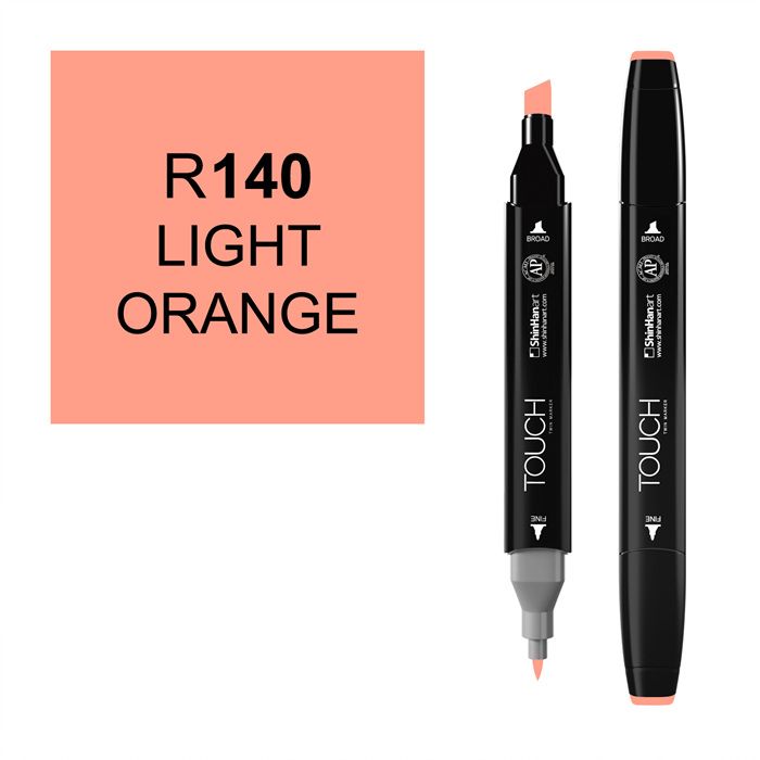 Маркер спиртовой Touch Twin цв. R140 светлый оранжевый разговорные темы к экзаменам по английскому языку мct