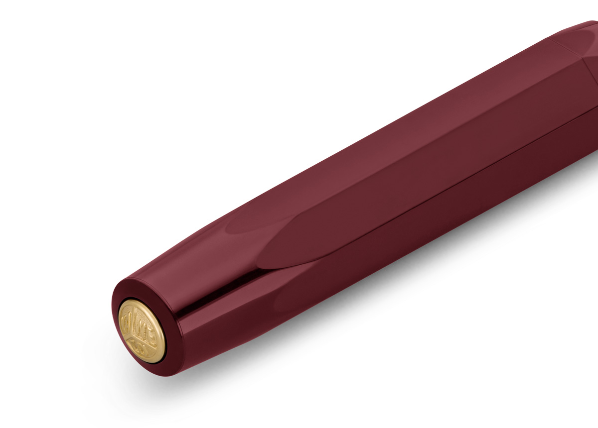 Ручка перьевая Kaweco CLASSIC Sport EF 0,5 мм, чернила синие, корпус бордовый KW10000482 - фото 3
