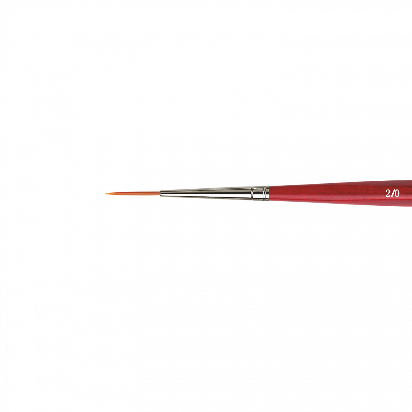 Кисть синтетика №2/0 круглая риггер Da Vinci Cosmotop 1280 короткая ручка высоко и низко рабочая тетрадь