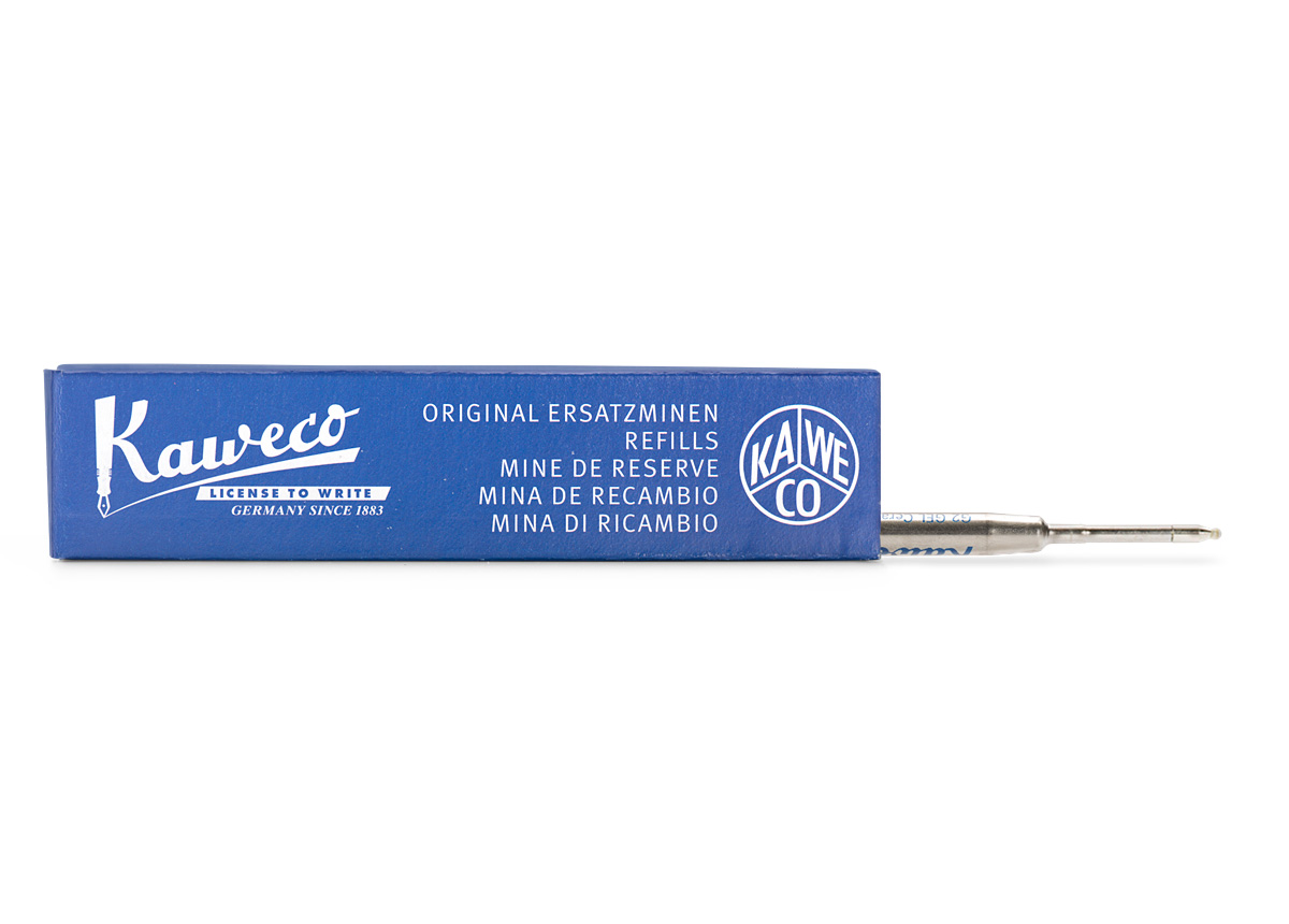 Стержень для роллера KAWECO G2 0,7 мм синий набор стержней для шариковых ручек kaweco d1 5 шт 1 2 мм синий
