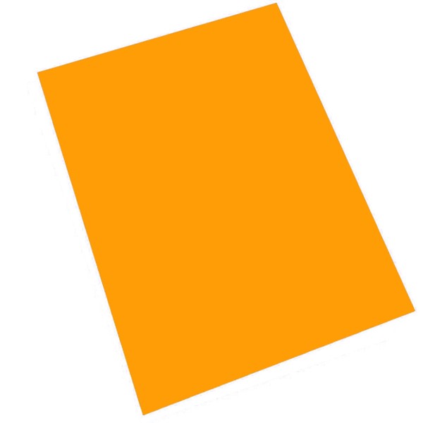 Бумага с флуоресцентным покрытием Sadipal 50х65 см 250 г Оранжевый