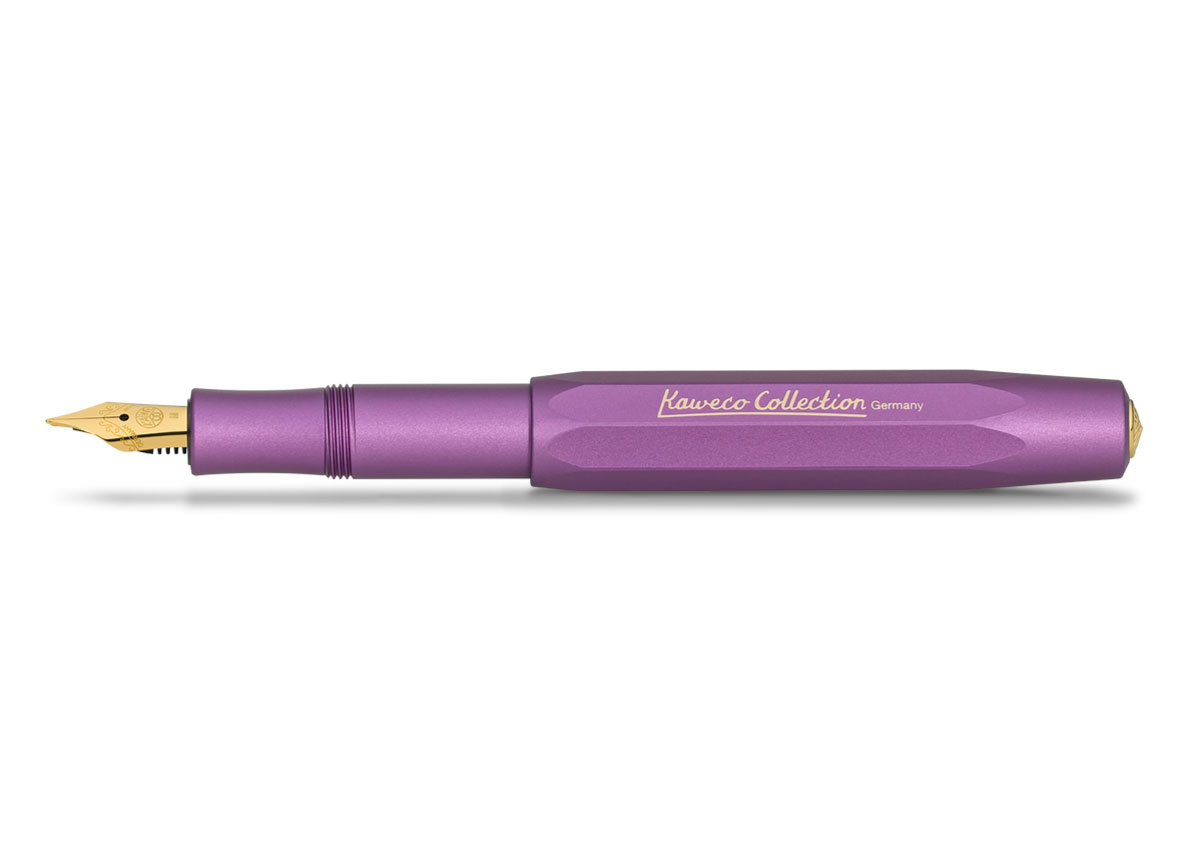 Ручка перьевая KAWECO Collection корпус яркий фиолетовый KW10002128;KW10002124 - фото 1