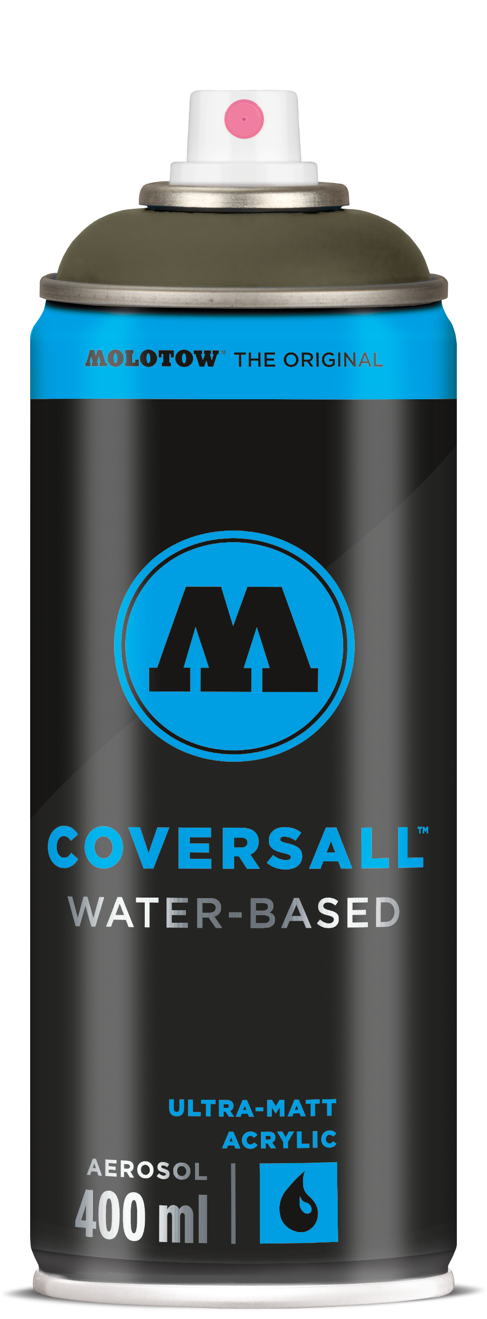 Аэрозольная краска Molotow  "Coversall WB " 400 мл, #176 stone grey dark