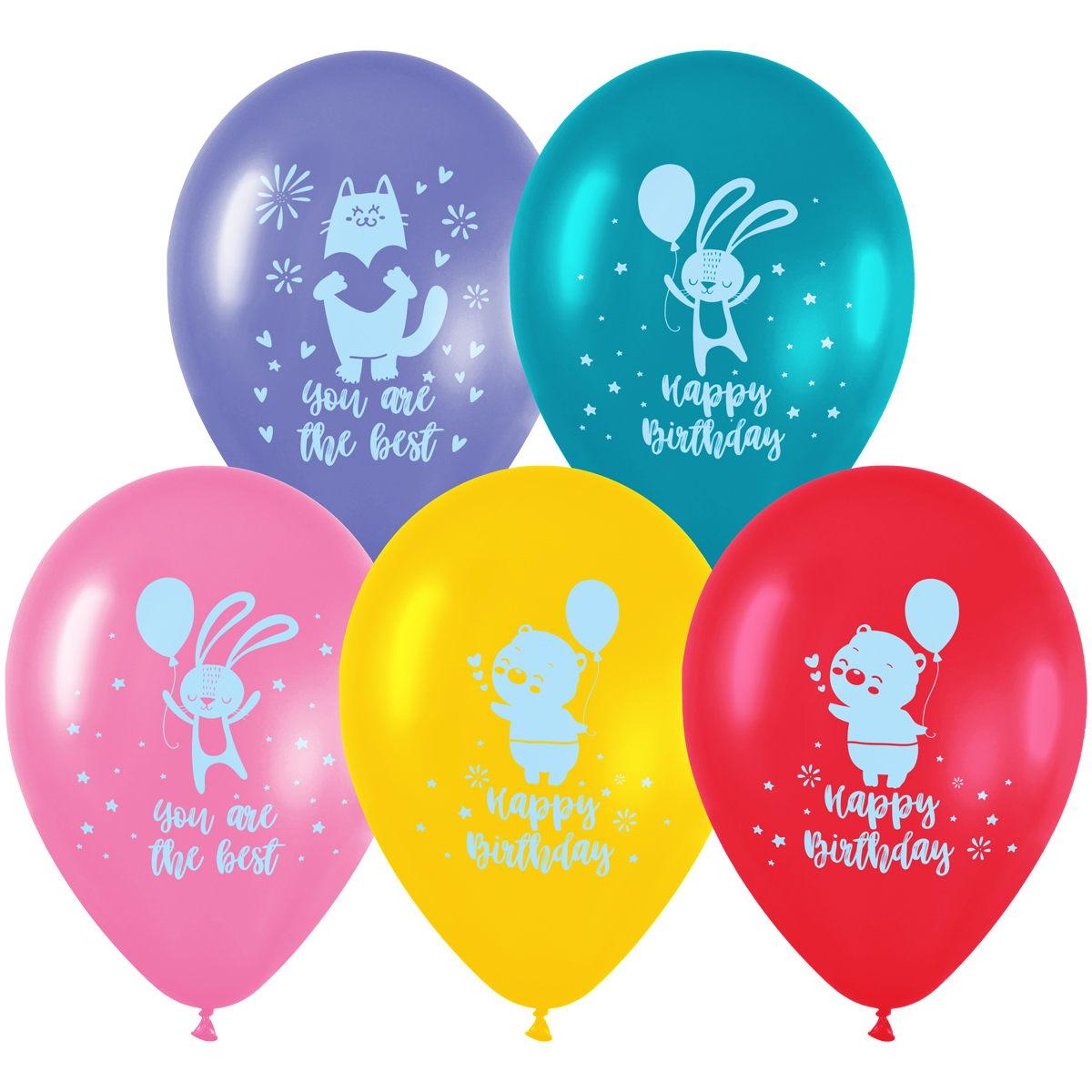 набор бурлящих шариков “lullaby” зеленый 55г 3шт Воздушные шары MESHU 