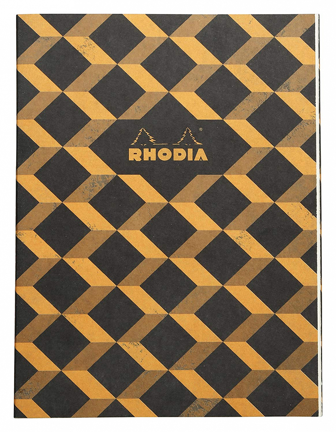 Блокнот в клетку Rhodia Heritage escher black 19х25 см 32 л 90 г листы слоновая кость 943₽