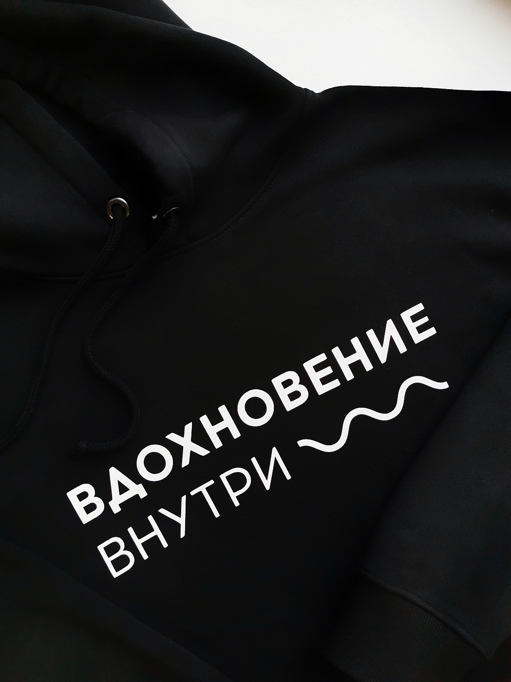 Худи Красный Карандаш "Вдохновение внутри", One size