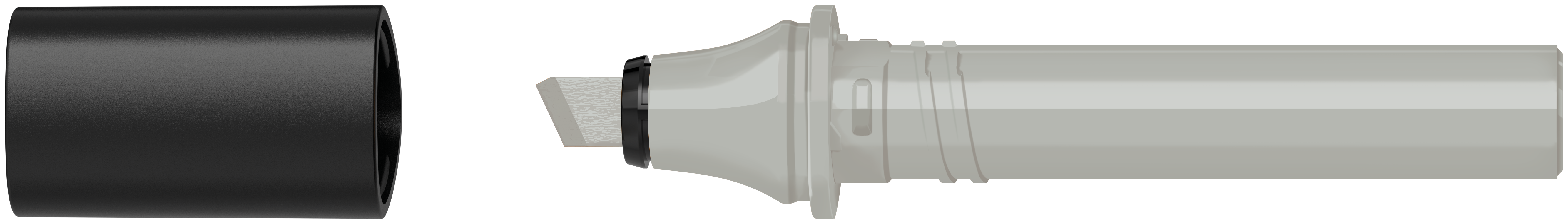 Картридж сменный Molotow  "Sketcher " GG495 cо скошенным пером green grey 3