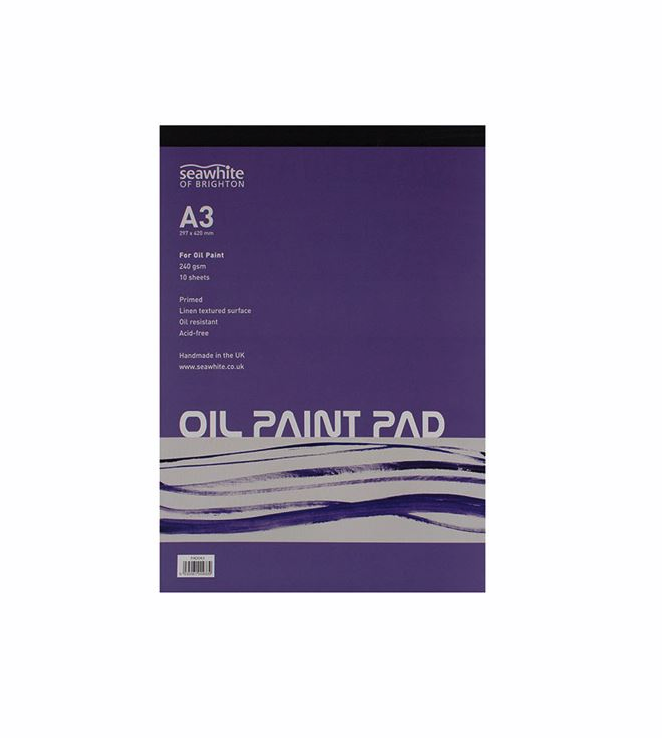 Альбом-склейка для масла Oil Painting Pad А3 10 стр 240 г Seaw-PADOA3