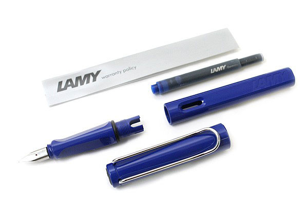Ручка перьевая LAMY 014 safari, Синий