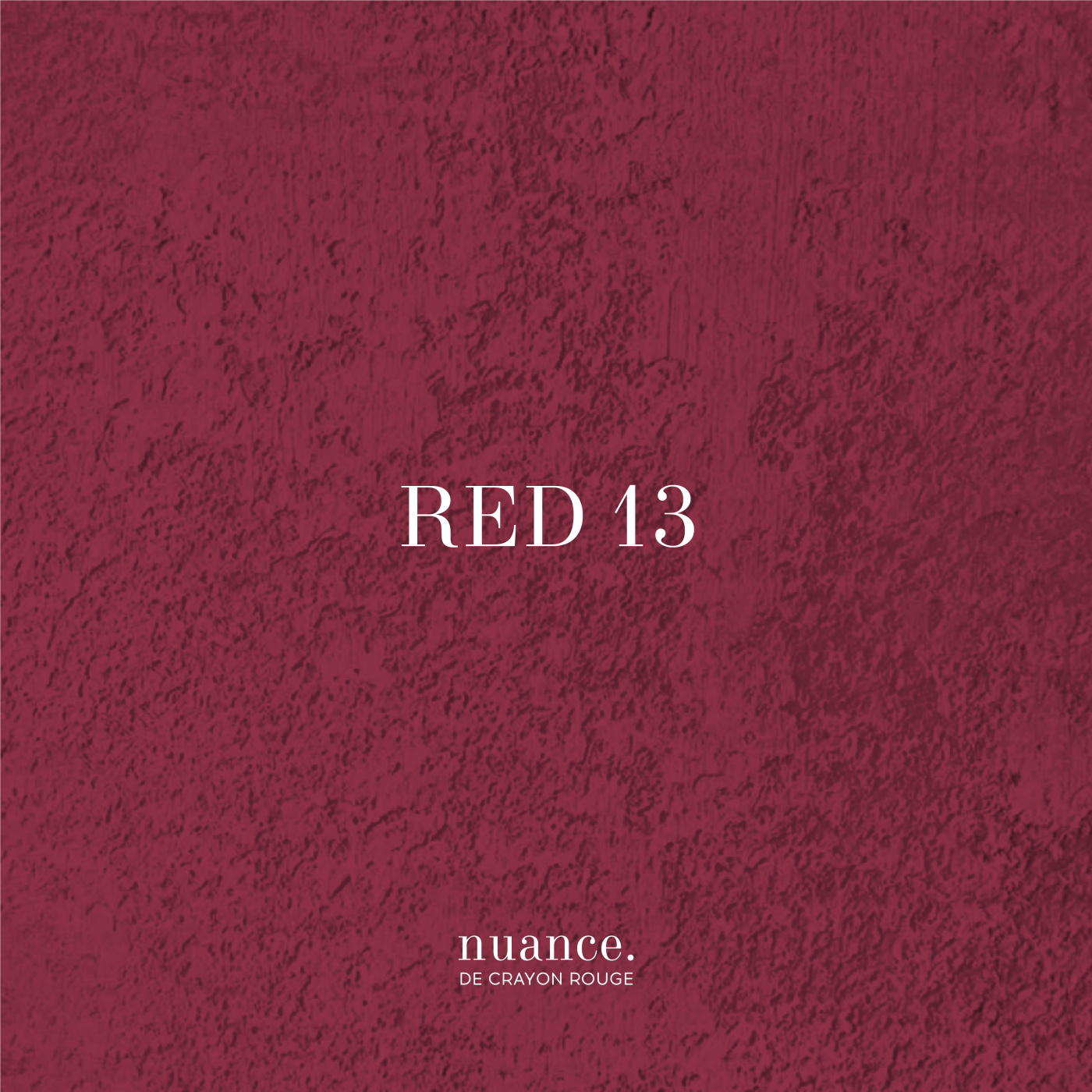 Пастель сухая ручного изготовления nuance., RED 13 (PR63:1, PB29 PY42, PB27, PW6)