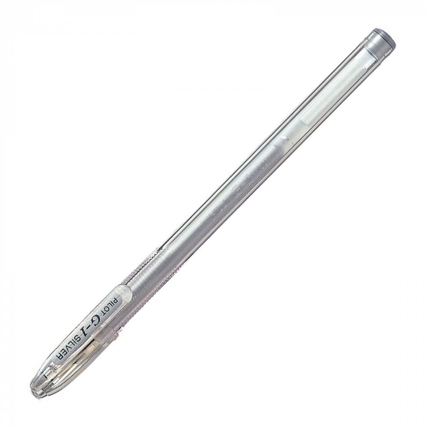 Ручка гелевая Pilot 0,7 мм, серебряная царица темной реки