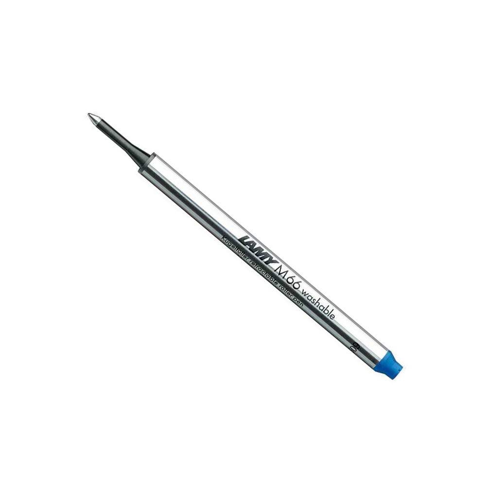 Стержень для роллера LAMY M66 Синий ручка шариковая erichkrause r 301 matic orange узел 0 7 мм автоматическая стержень синий