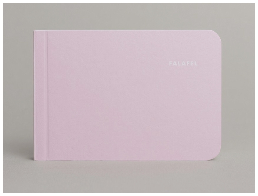 Блокнот для записей FALAFEL BOOKS A7B pale pink бусина карманного карлика