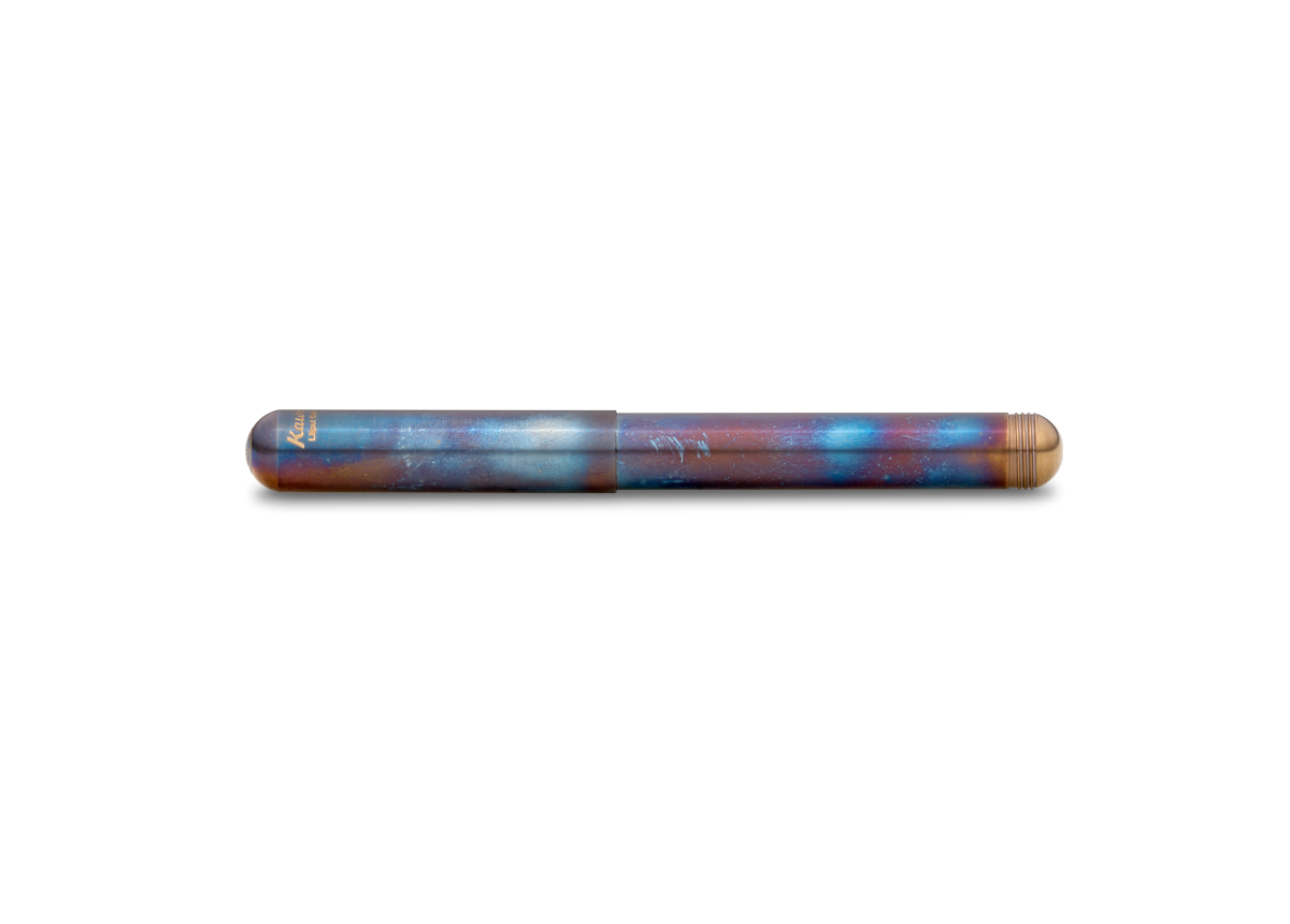 Ручка перьевая Kaweco LILIPUT F 0,7 мм, цвет корпуса перекаленный металл KW10000851 - фото 2