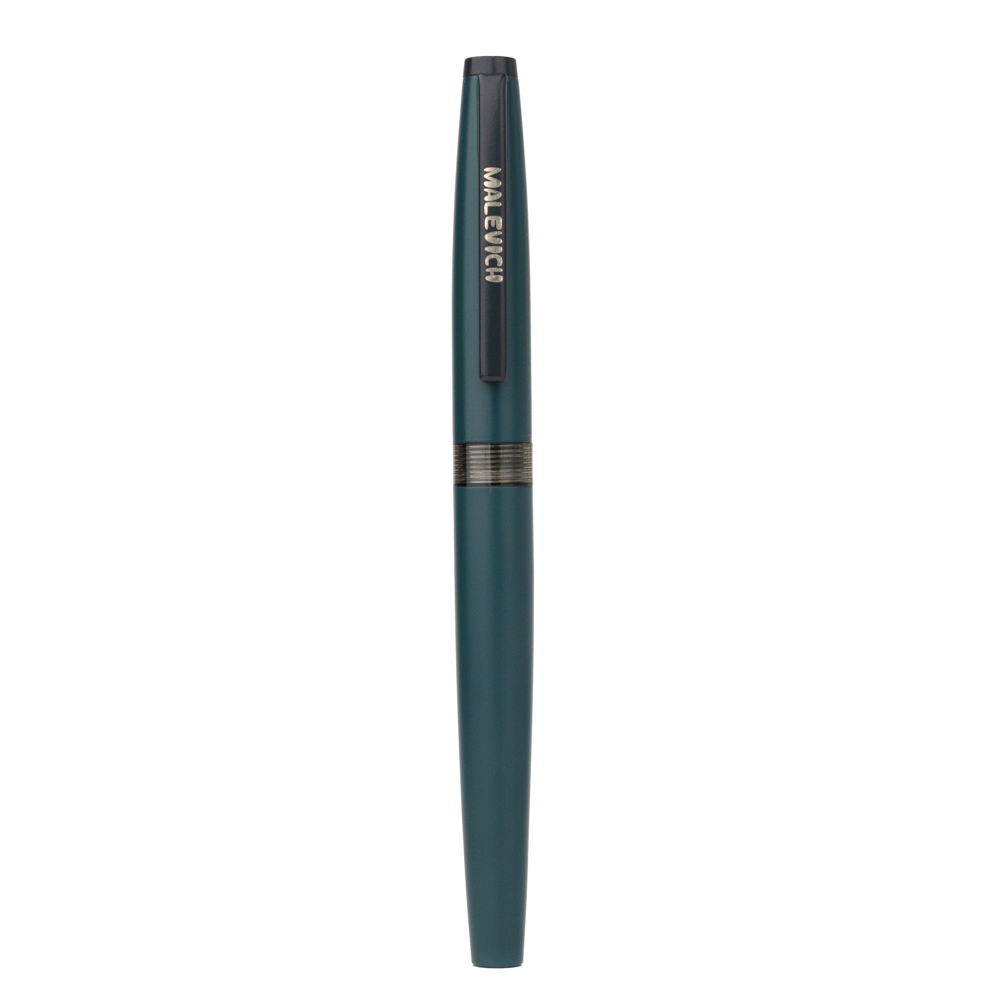 Ручка перьевая Малевичъ с конвертером, перо EF 0,4 мм, цвет: серый 
