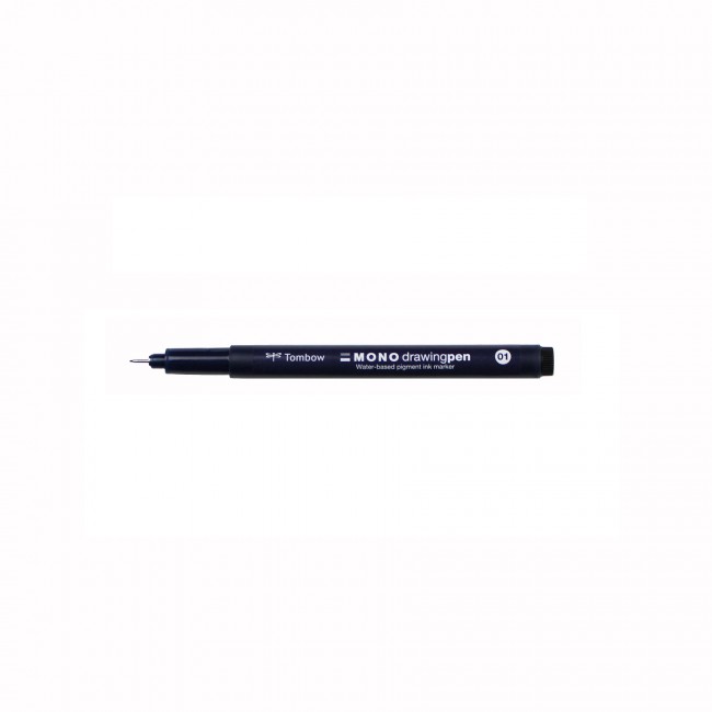 Линер Tombow MONO drawing pen 0,1 мм черный