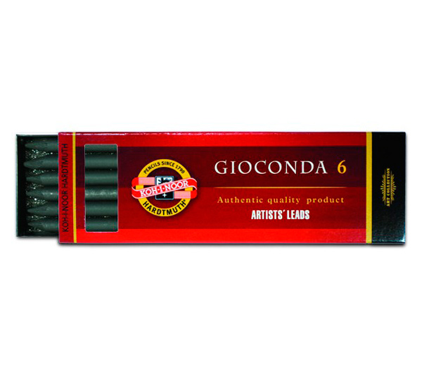 Набор стержней для цангового карандаша Koh-I-Noor "GIOCONDA" 6 шт 5,6 мм, ретушь