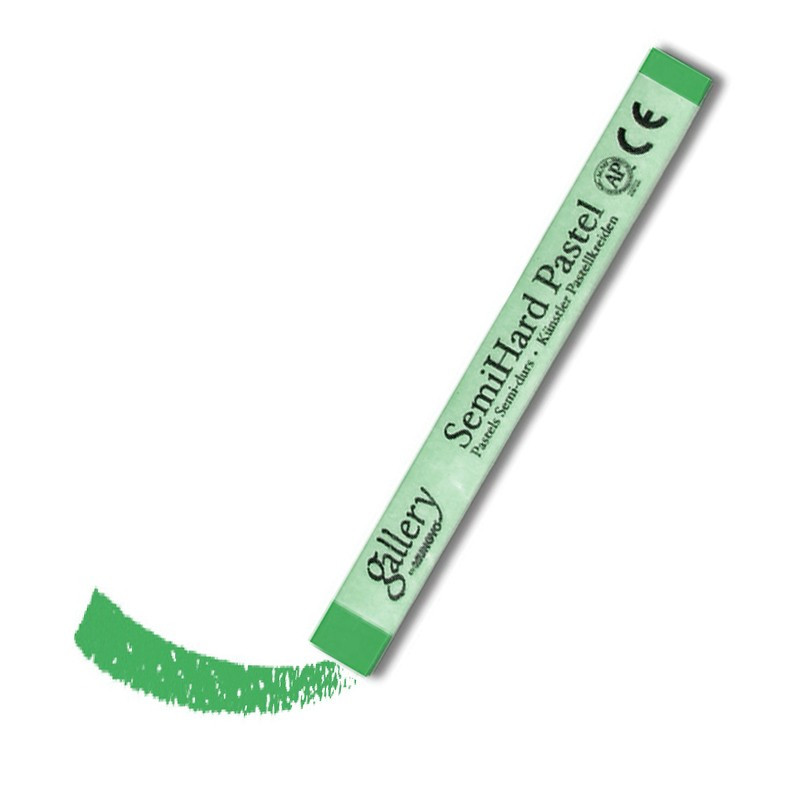 Пастель сухая полутвёрдая Mungyo квадратная цвет 062 изумрудно-зеленый 92₽