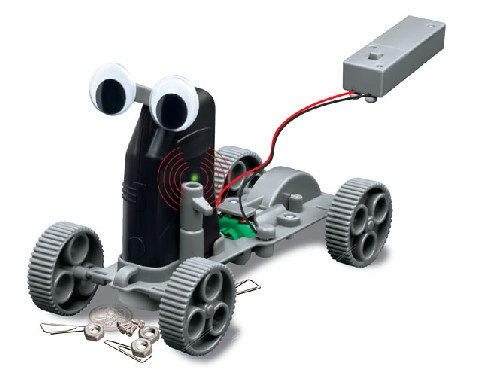 Набор для исследований 4M "Управляемый робот кладоискатель"