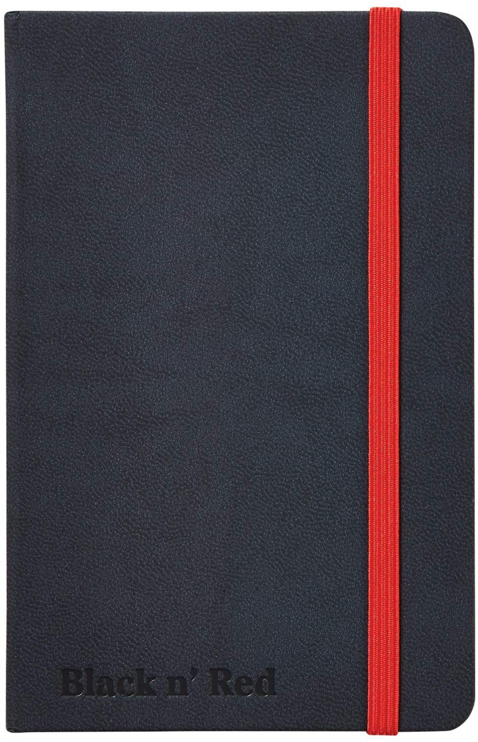 Блокнот в линейку OXFORD Black n Red A5 72 л твердая обложка Oxf-400033673 - фото 1