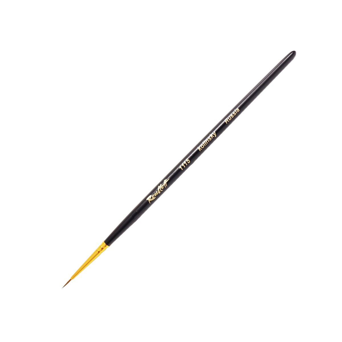 Кисть колонок 17 круглая Roubloff quot1115 quot короткая ручка матовая 610₽