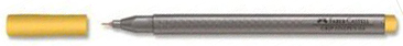 ручка капиллярная faber castell grip finepen 0 4 мм желтый Ручка капиллярная Faber-Castell 