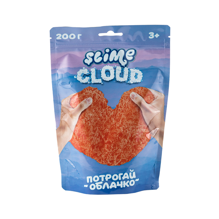 Игрушка Slime Cloud-slime "Рассветные облака" с ароматом персика, 200 г 