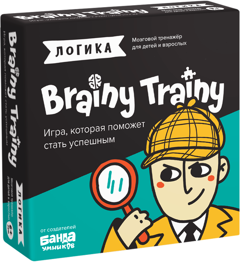 Игра-головоломка BRAINY TRAINY Логика