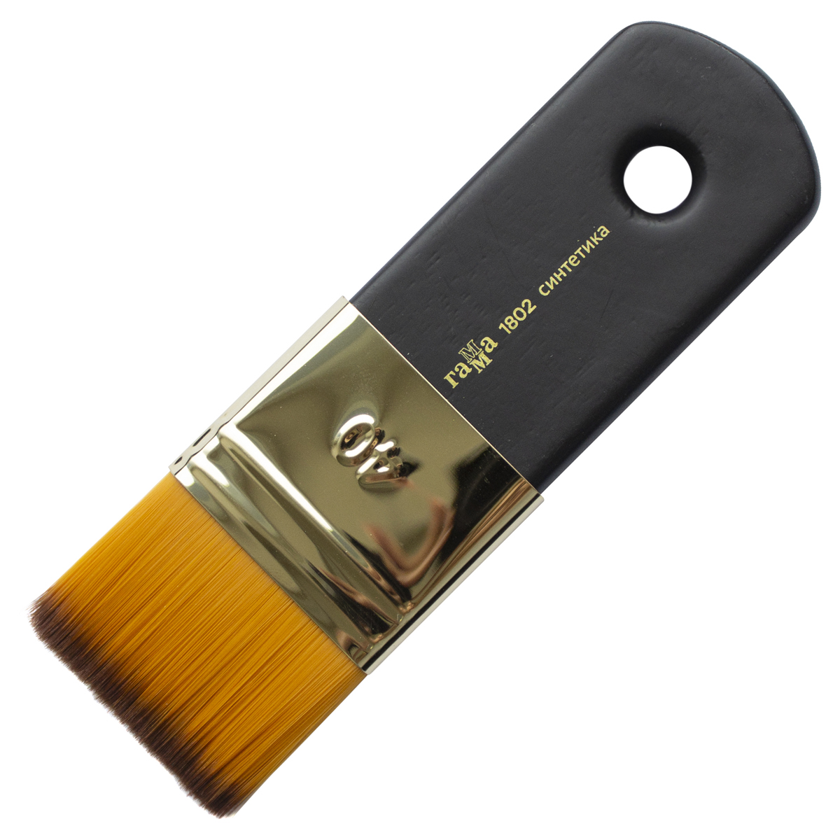 Кисть-флейц синтетика 40 Гамма короткая ручка 524₽