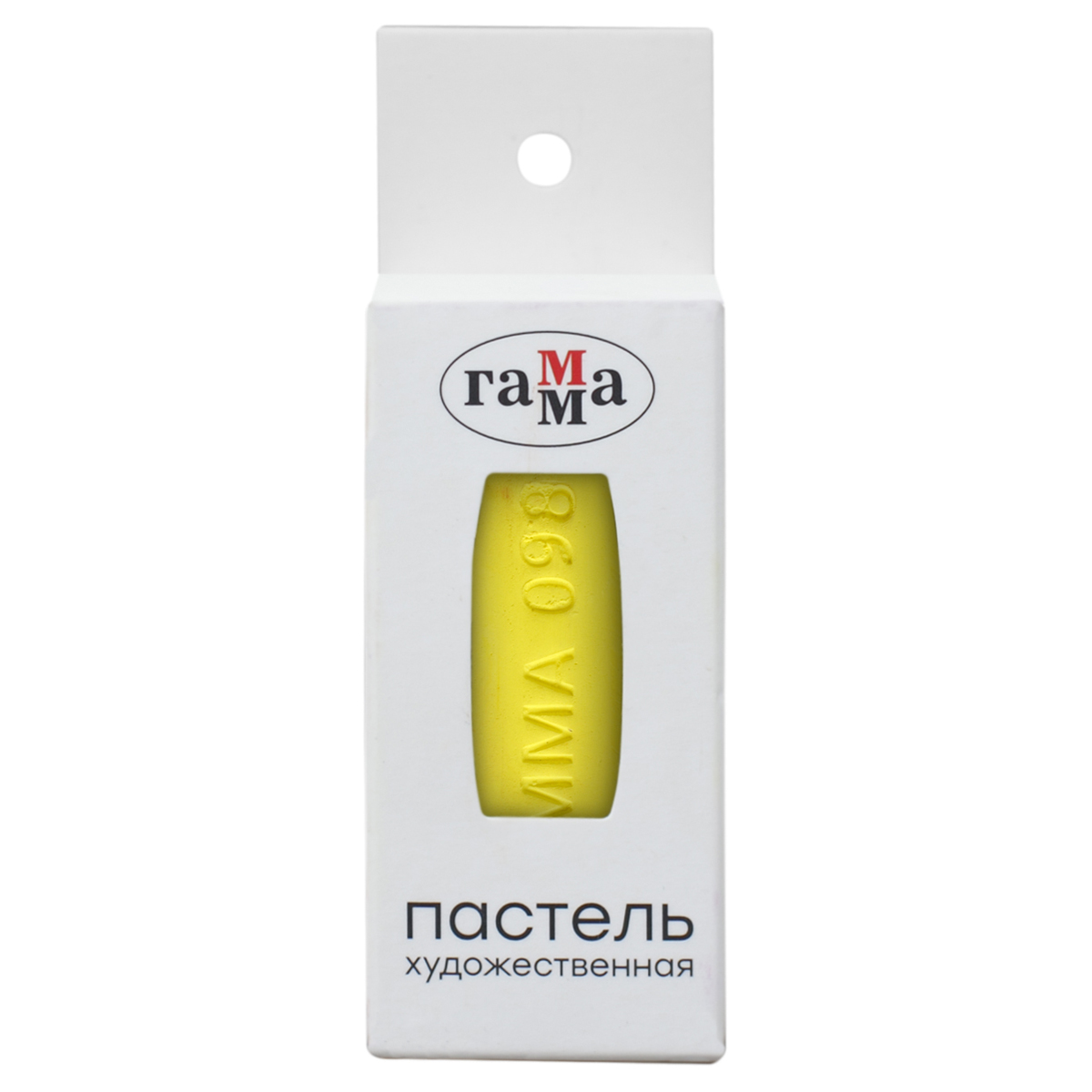 Пастель сухая Гамма 098 желтая лимонная картонупак 112₽