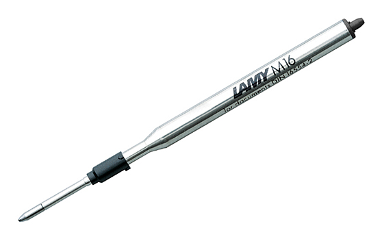Стержень для шариковой ручки LAMY M16 Черный стержень для шариковой ручки lamy m22 синий f