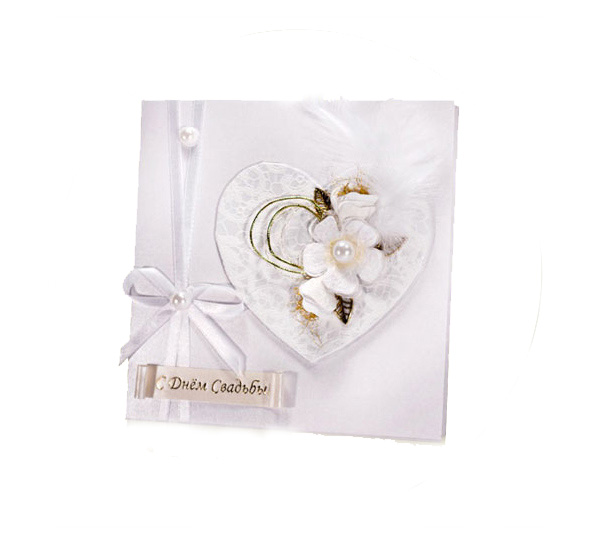 Открытка ручной работы 16,5*16,5 см 