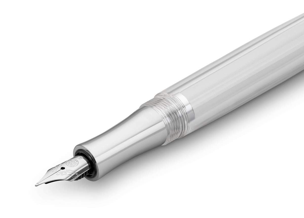 Ручка перьевая Kaweco STUDENT M 0,9 мм, чернила синие, корпус прозрачный KW10001189 - фото 5