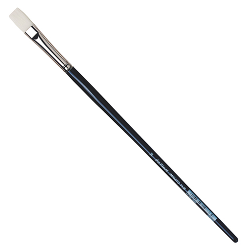 Кисть синтетика №14 плоская Da Vinci 7105 длинная ручка DV-7105-14 - фото 1