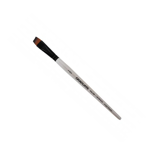 Купить Кисть синтетика №1/2 скошенная Daler-Rowney GRADUATE короткая ручка