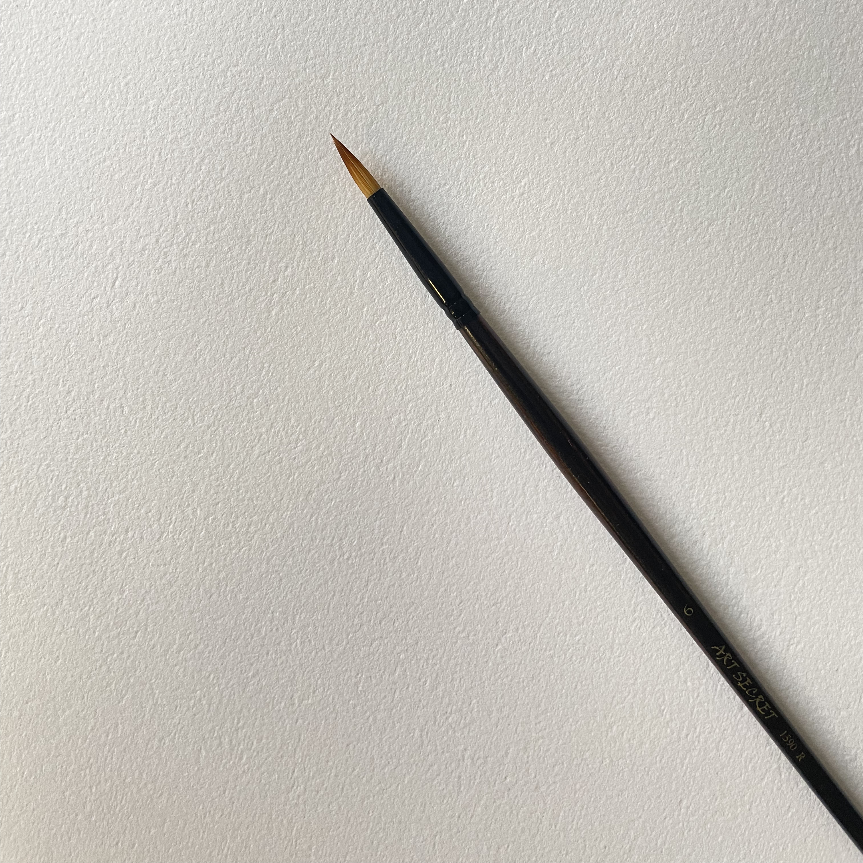Кисть синтетика Taklon 6 Art Secret, длинная ручка, 1590 R