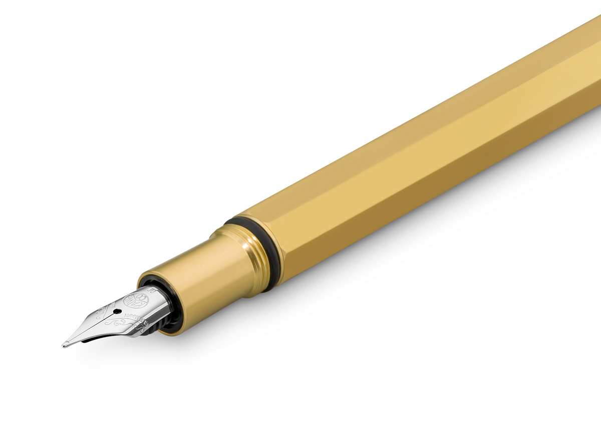 Ручка перьевая Kaweco SPECIAL M 0,9 мм, чернила синие, корпус латунный KW10001392 - фото 4
