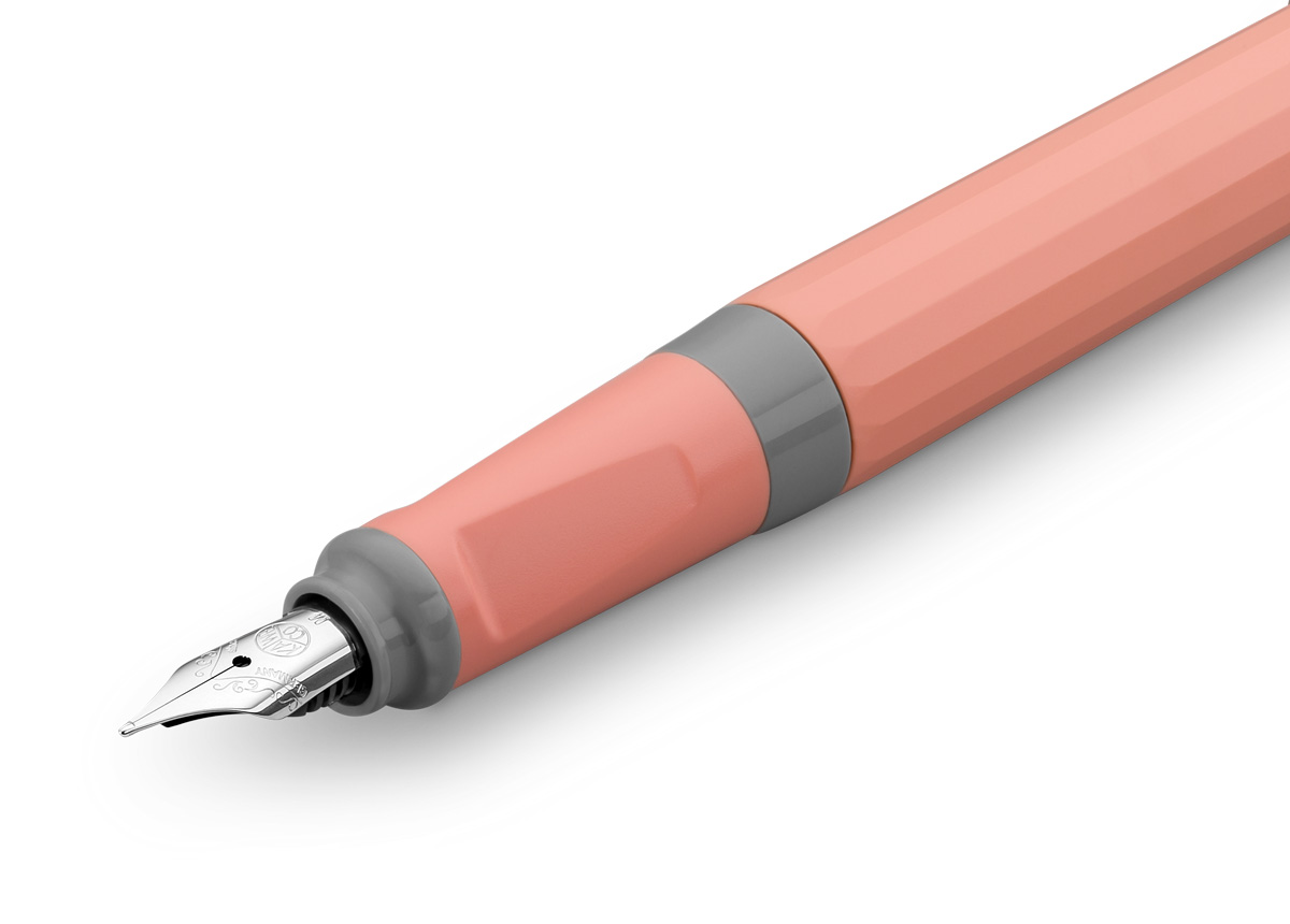 Ручка перьевая Kaweco PERKEO M 0,9 мм, чернила синие, корпус бледно-розовый KW10001309 - фото 5